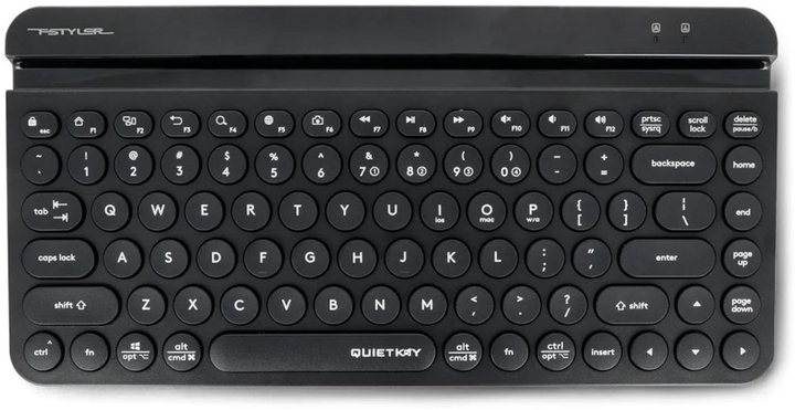 Клавіатура бездротова A4Tech Fstyler FBK30 Wireless Black (A4TKLA47123) - зображення 1