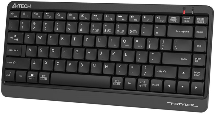 Клавіатура бездротова A4Tech FBK11 Wireless Grey (A4TKLA47124) - зображення 2