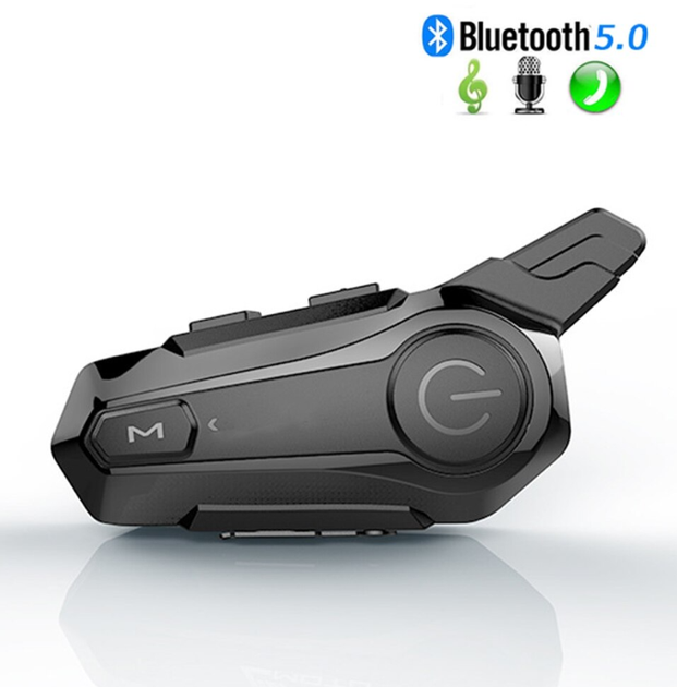 Bluetooth мотогарнітура Q Sound Moto CVC E1 інтерком 1000м (Soft) - Фото 2 Bluetooth мотогарнітура Q Sound Moto CVC E1 інтерком 1000м (Soft) - зображення 2