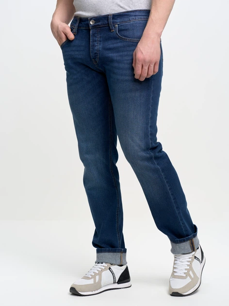 Jeansy regular fit męskie Big Star Ronald 315 W36-L34 Niebieskie (5900714115739) - Zdjęcie 4 Jeansy regular fit męskie Big Star Ronald 315 W36-L34 Niebieskie (5900714115739) - obraz 4