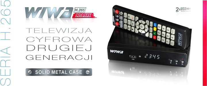 Tuner WIWA DVB-T/DVB-T2 H.265 HD (H.265 MAXX) - obraz 6