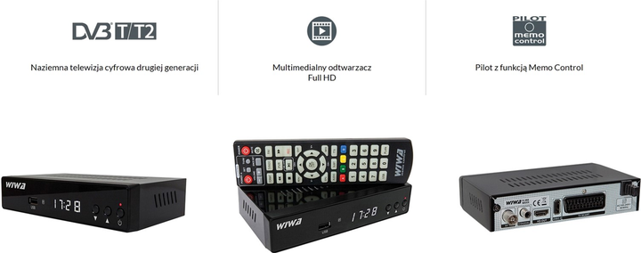 Tuner WIWA DVB-T/DVB-T2 H.265 HD (H.265 MAXX) - obraz 7