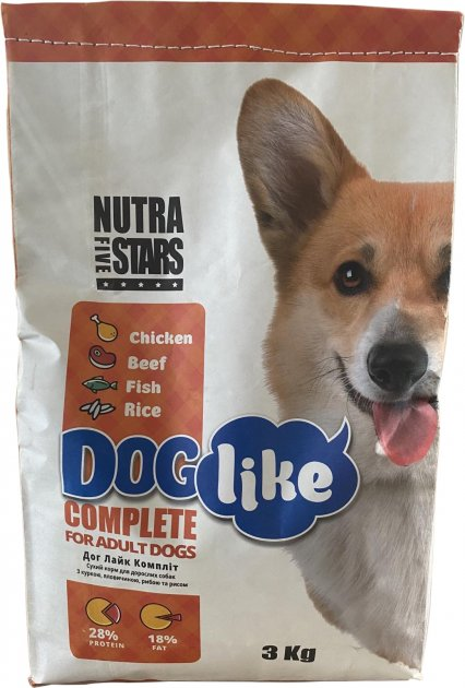 Nutra 5 Stars DOG LIKE Complite 3 4820139950528