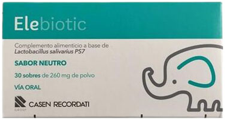 Prebiotyki Casen Recordati Casen Elebiotic 30 Envelopes Of 260 mg (8470001933034) - obraz 1