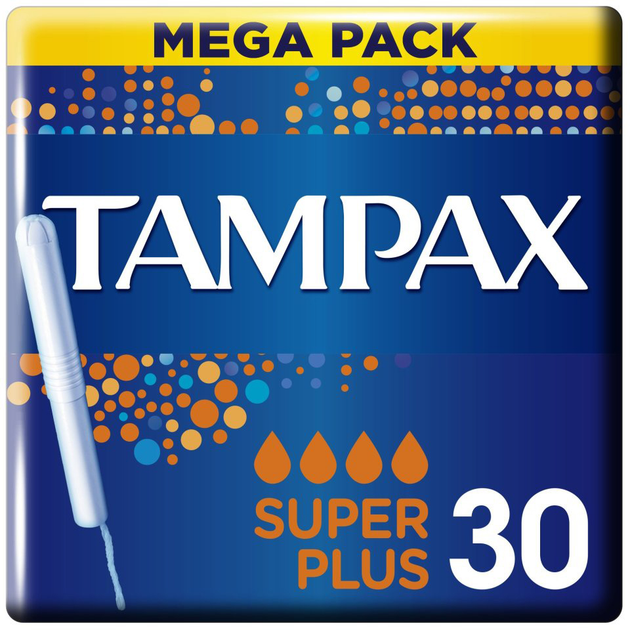 Tampony Tampax Super Plus 30 szt (4015400824749) - obraz 1