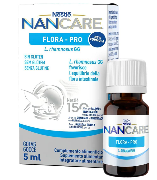 Пробиотики Nestle NanCare FloraPro Gotas 5 мл (8000300404883) – фото ...