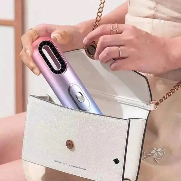 Дорожный портативный фен Hair Dryer мини-фен с насадками - изображение 5