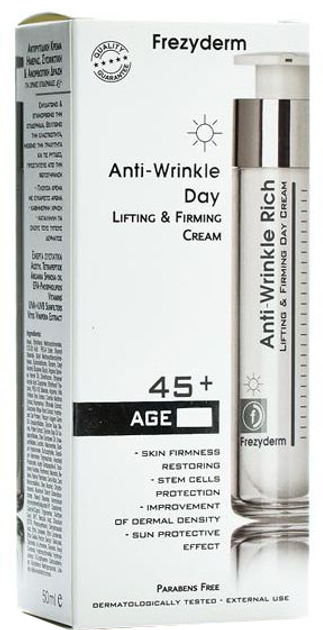 Крем для обличчя FrezyDerm Anti Wrinkle Rich Lifting & Firming Night Cream 50 мл (5202888271045) - зображення 1