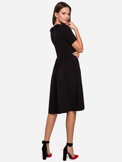 Сукня жіноча Makover K028 S Чорна (5903068461460) - зображення 2