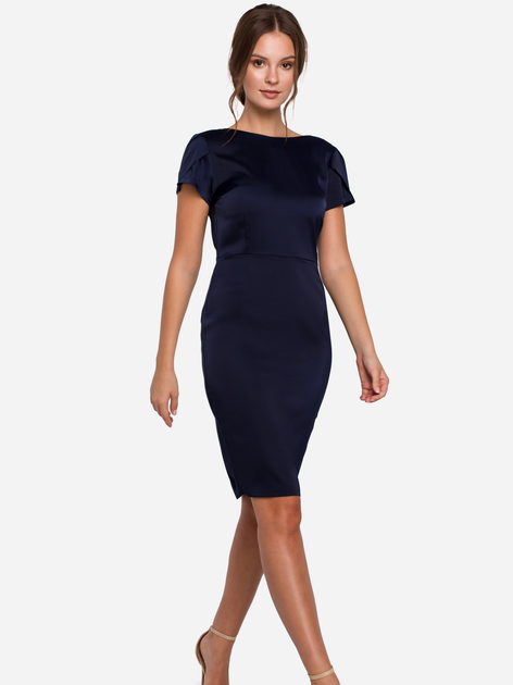 Сукня жіноча Makover K041 L Синя (5903068463341) - зображення 1