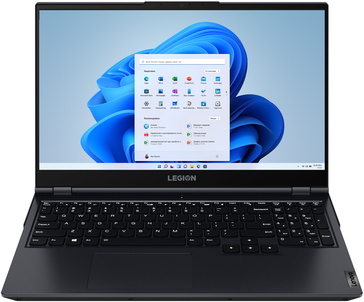 Ноутбук Lenovo Legion 5 15ITH6 (82JH00BHPB_1TB) Phantom Blue/Shadow Black - зображення 1