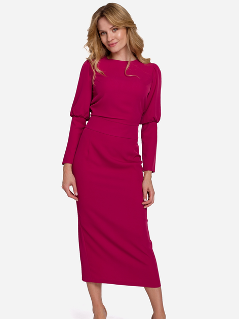 Сукня жіноча Makover K079 S Фіолетова (5903068495441) - зображення 1