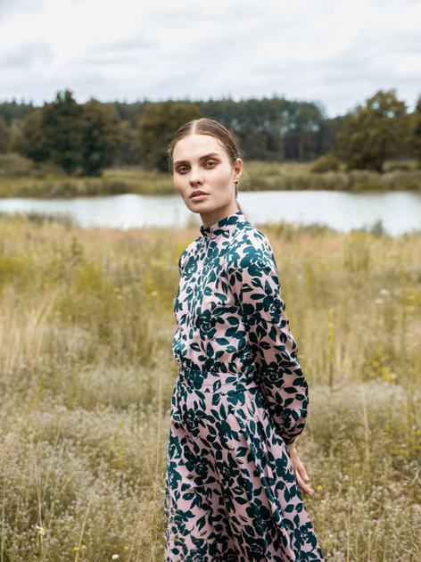 Плаття жіноче Makover K084 Model 3 M Різнокольорове (5903068496387) - зображення 3