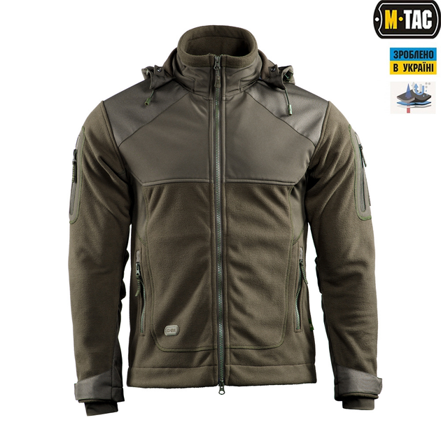 M-Tac куртка Norman Windblock Fleece Olive S - изображение 2