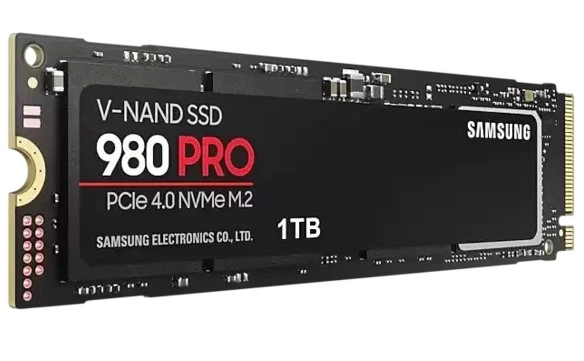 SSD Samsung 980 Pro 1TB M.2 NVMe PCle 4.0 x4 V-NAND 3bit MLC (MZ-V8P1T0BW) - изображение 2
