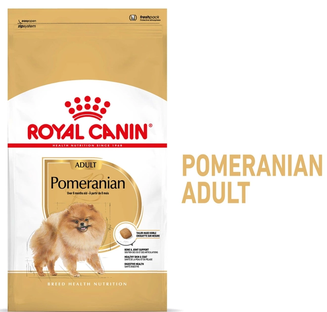 Sucha karma dla psów Royal Canin BHN Pomeranian Adult 3 kg (3182550908450) - obraz 2