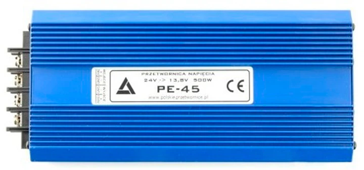 Автомобільний інвертор AZO Digital PE-45 500W 24-13.8 V DC-DC (5905279203297) - зображення 4