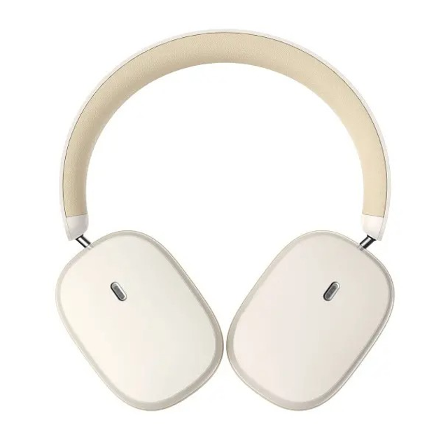 Беспроводные накладные наушники Baseus Bowie H1 с шумопоглощением white ...