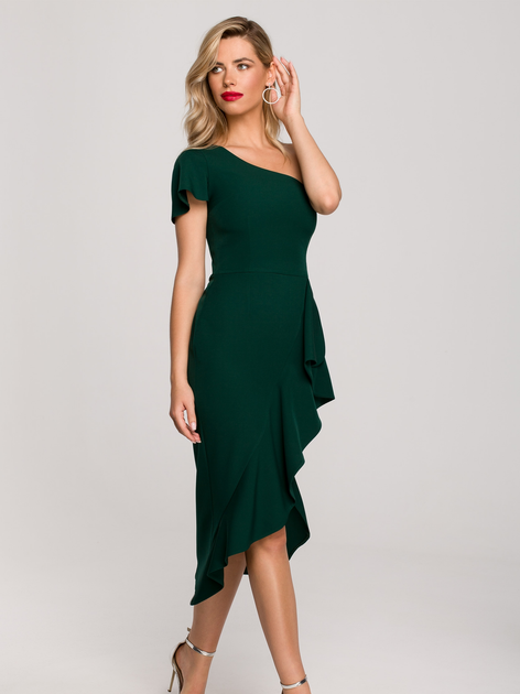 Сукня жіноча Makover K146 S Зелена (5903887682596) - зображення 2