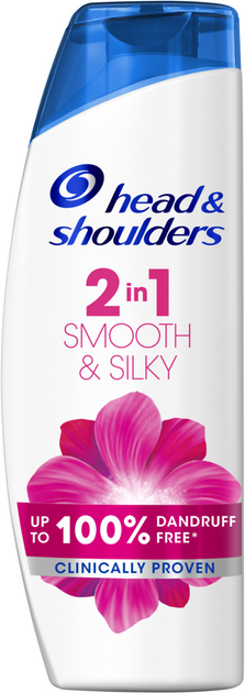 Шампунь Head & Shoulders 2-in-1 Smooth & Silky 360 мл (4084500970366) - зображення 1