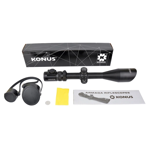 Оптичний приціл KONUS ARMADA 6-24x56 Fine Crosshair IR (7166) - зображення 5