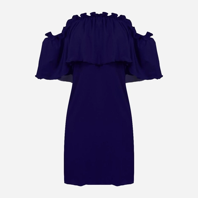 Нічна сорочка жіноча DKaren Slip Holly XS Синя (5902686571162) - зображення 1