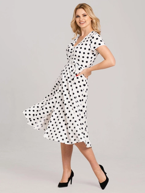 Сукня жіноча Look Made With Love N20 Polka Dots M Чорний/Білий (5903999311414) - зображення 1