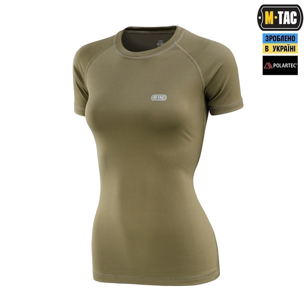 M-Tac футболка Ultra Light Polartec Lady Олива S - зображення 1