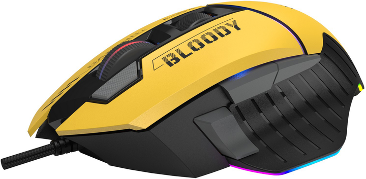 Миша A4Tech W95 Max Bloody USB Sports Lime (A4TMYS47259) - зображення 5