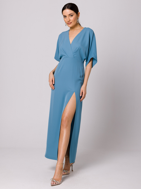 Сукня жіноча Makover K163 S Блакитна (5905563700792) - зображення 2