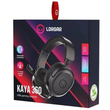 Навушники Lorgar Kaya 360 USB Black (LRG-GHS360) - зображення 6