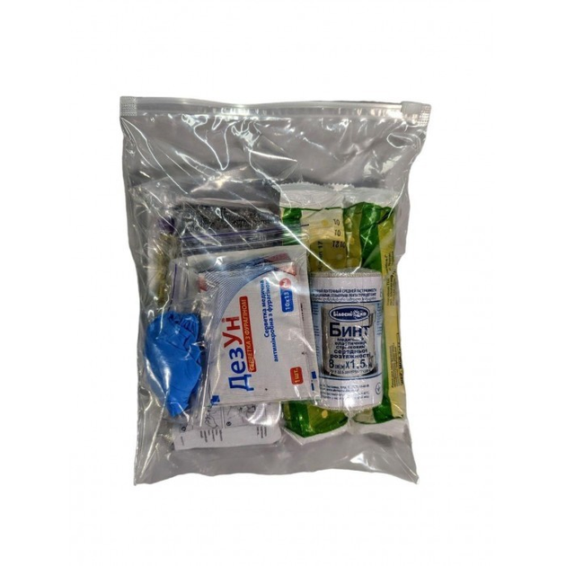 Индивидуальный перевязочный пакет, Аптечка в зип пакете (PH_11073) - изображение 1
