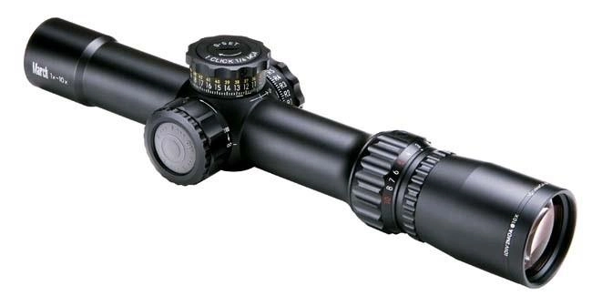 Оптичний прилад March Compact 1-10x24 Tactical Illuminated - зображення 1