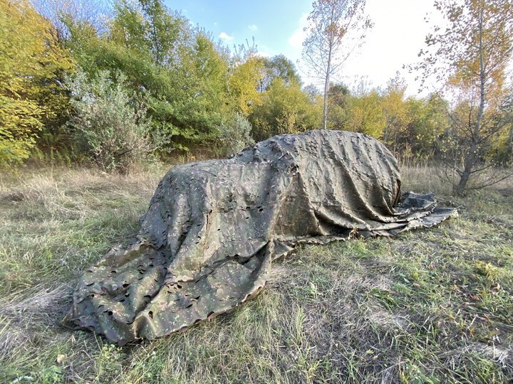 Сетка бесшумная маскировочная камуфляжная ТМ GERC 7х10 м (SMО-1_23 7/10) - изображение 1