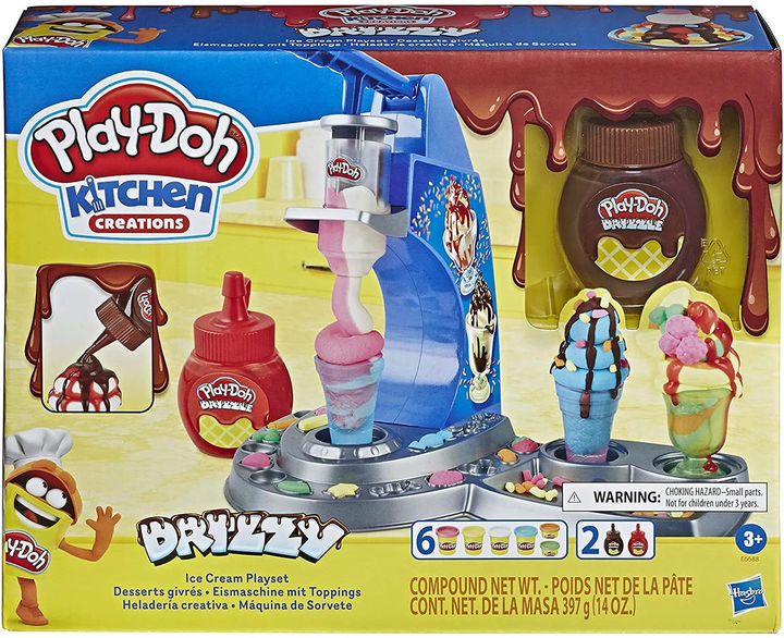 Игровой набор Play-Doh Мороженое с глазурью (E6688) Hasbro – фото ...