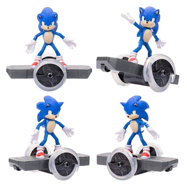 Pojazd zdalnie sterowany RC Jakks Pacific figurka Sonic The Hedgehog (192995409248) - obraz 4