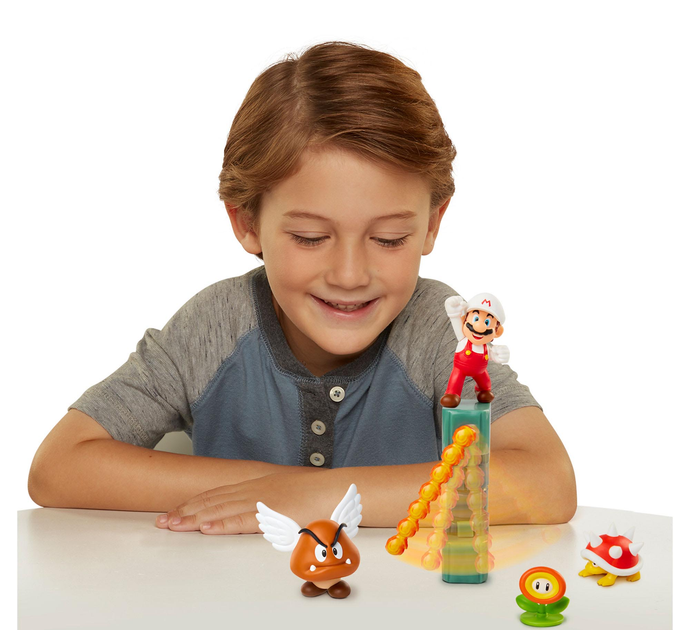 Figurki Jakks Pacific Super Mario Lava Castle z akcesoriami (192995400153) - obraz 5