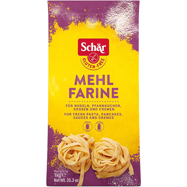 Смесь мучная без глютена специальная "Mehl Farine" Dr.Schar 1000 г - Фото 1 Смесь мучная без глютена специальная "Mehl Farine" Dr.Schar 1000 г - изображение 1