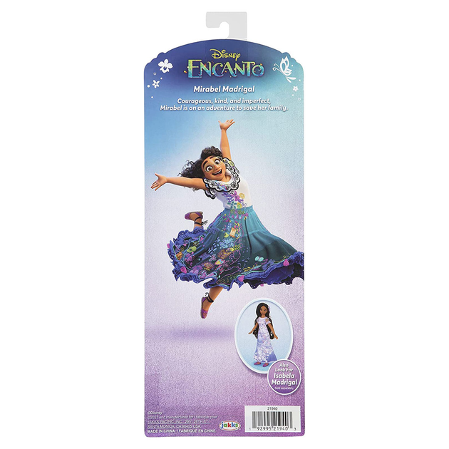 Lalka Jakks Pacific Disney Nasze Magiczne Encanto Mirabel Madrigal 28 cm 1 szt (192995219403) - obraz 3