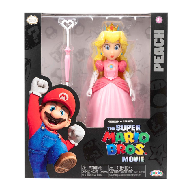 Figurka Jakks Pacific Księżniczka Peach Super Mario Movie 13cm (192995417182) - obraz 1