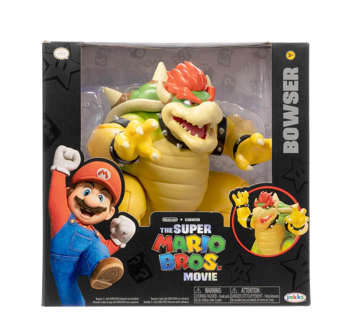 Фігурка Jakks Pacific Bowser Super Mario Movie 18 см 1 шт (192995417182) - зображення 1