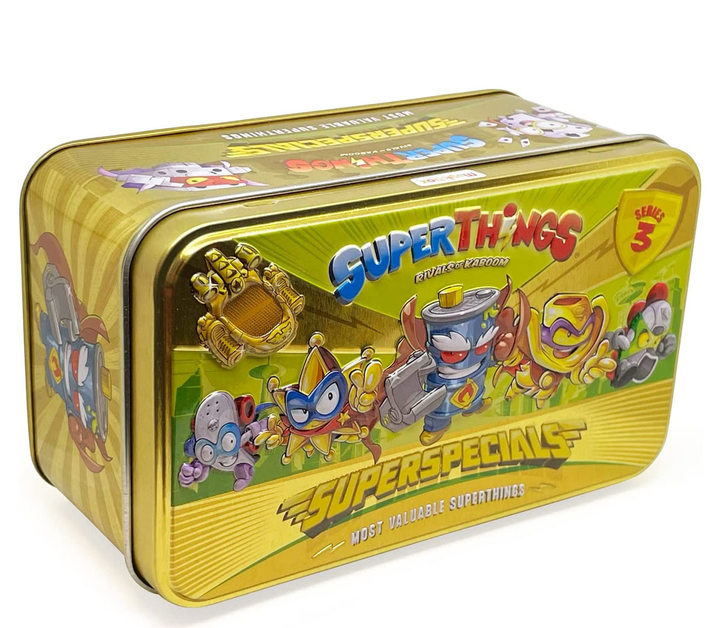 Figurki Magic Box Złoty zestaw z ekskluzywnymi Zingsami Seria 3 Super Things (8431618017654) - obraz 1