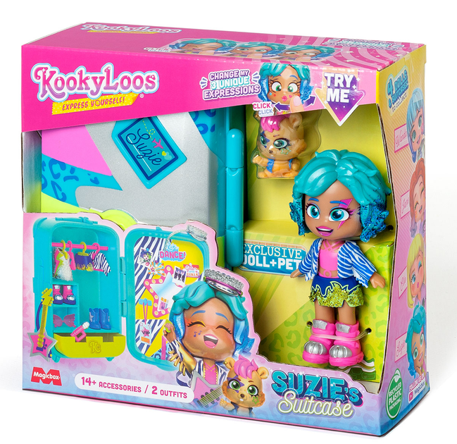 Figurki Magic Box Suzi's Suitcase KookyLoos z akcesoriami (8431618023983) - obraz 2