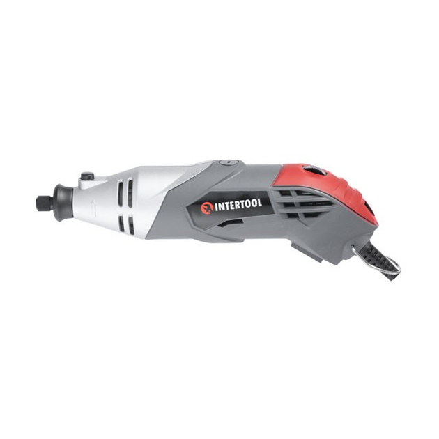 Прямая шлифмашина (гравёр) INTERTOOL DT-0517: 170Вт, 8000-35000 об/мин,гибкий вал, аксессуары 40 ед - изображение 4