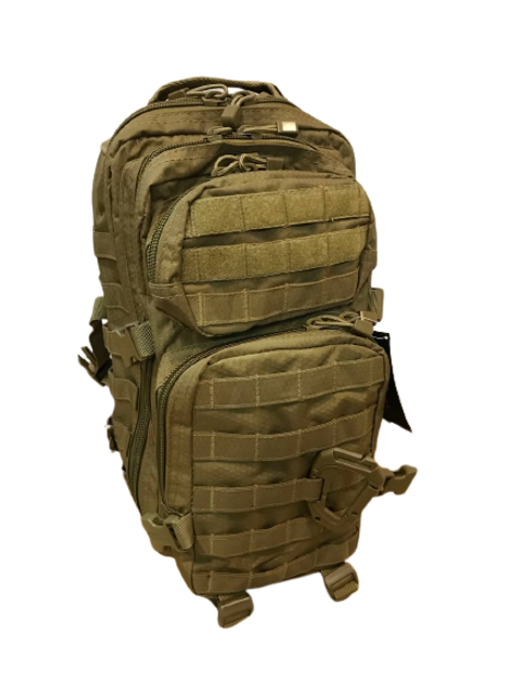Рюкзак тактичний KOMBAT UK Hex-Stop Small Molle Assault Pack Колір: койот Розмір: 28л - изображение 1