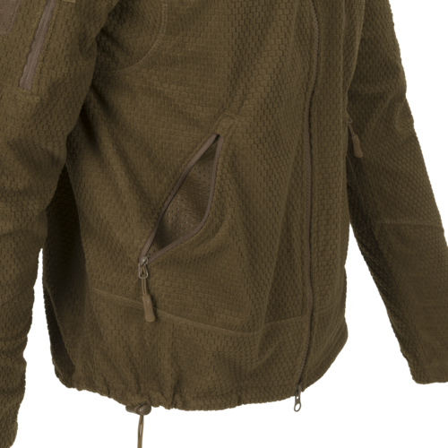 Кофта флісова Helikon-tex Alpha Tactical Coyote M - изображение 12