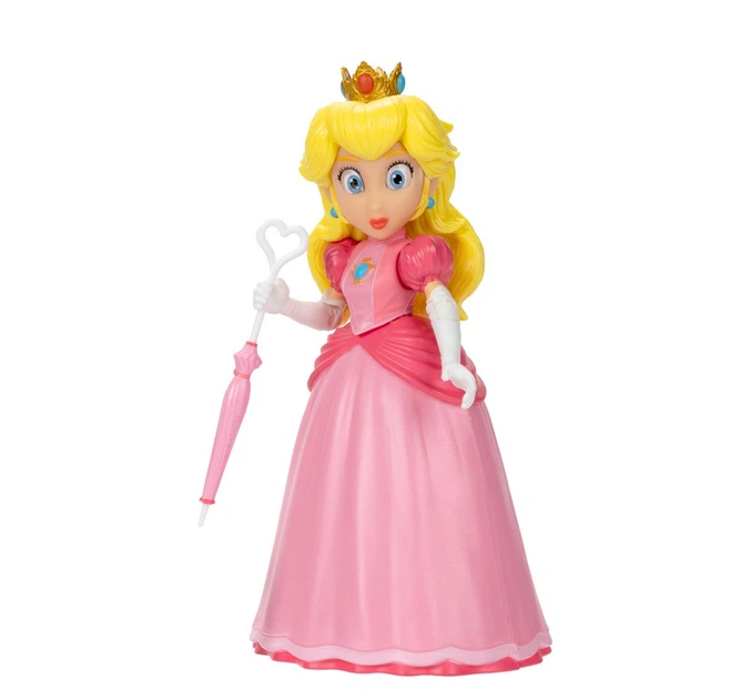 Фигурка Jakks Pacific принцессы Peach Super Mario Movie 13 см