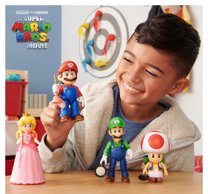 Фигурка Jakks Pacific принцессы Peach Super Mario Movie 13 см