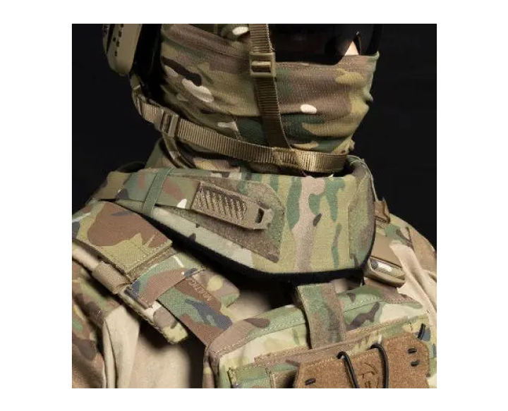 Тактический горжет, защита для шеи, без баллистических пакетов мультикам - изображение 1