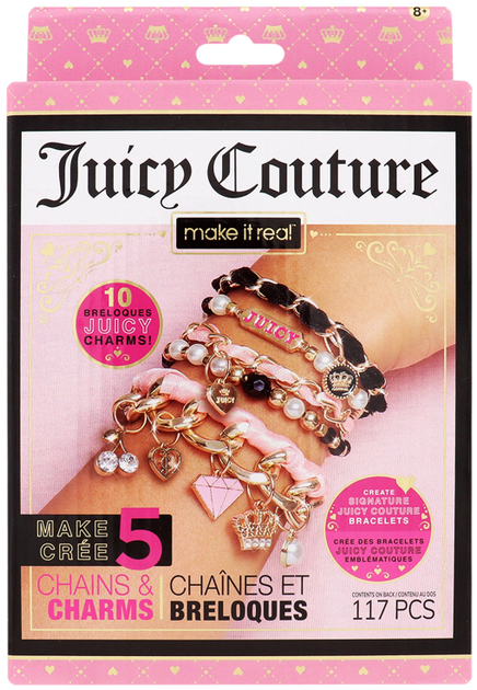 Набір для виготовлення браслетів Make It Real Juicy Mini Chains & Charms (695929044312) - зображення 1